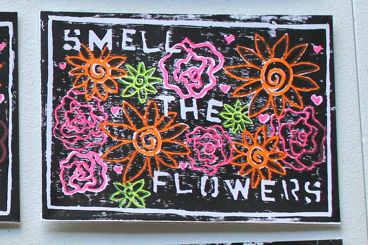 Smell The Flowers print