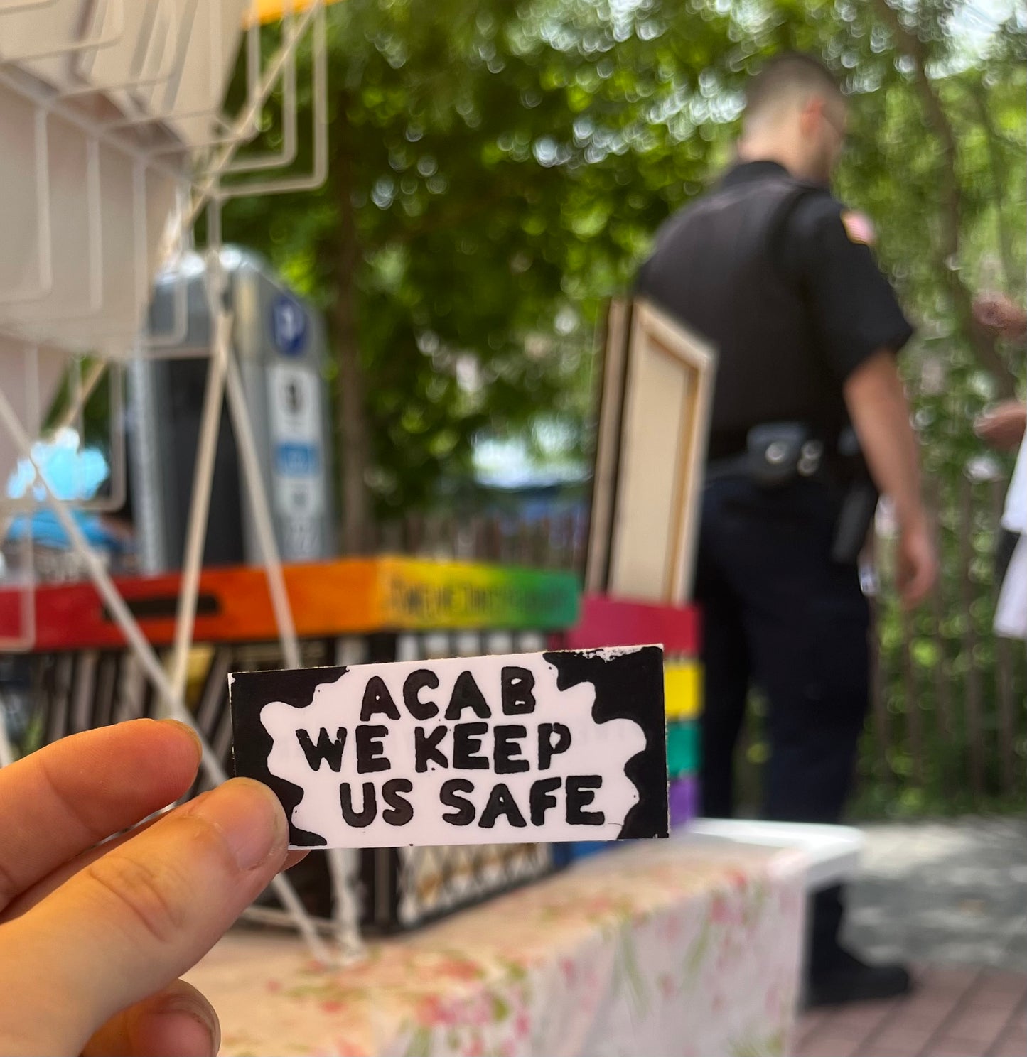 ACAB sticker