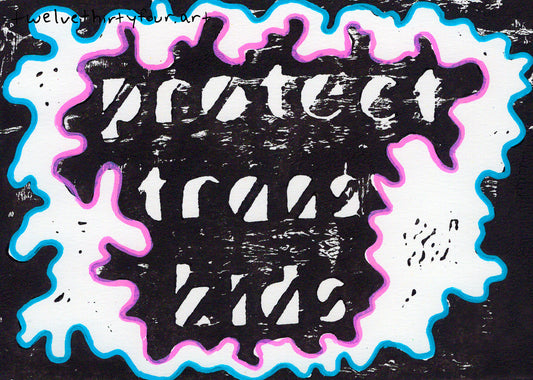 Protect Trans Kids print