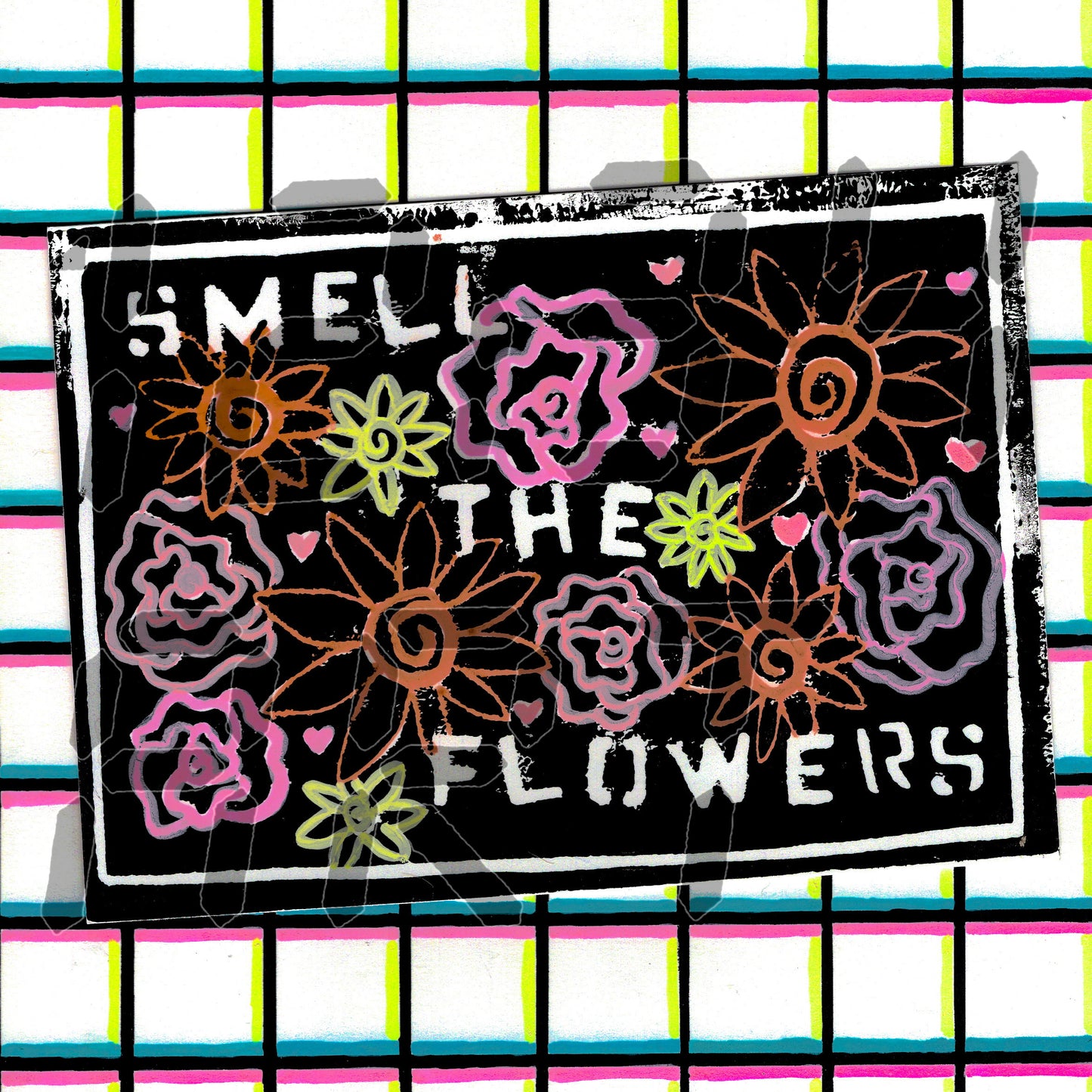 Smell The Flowers print