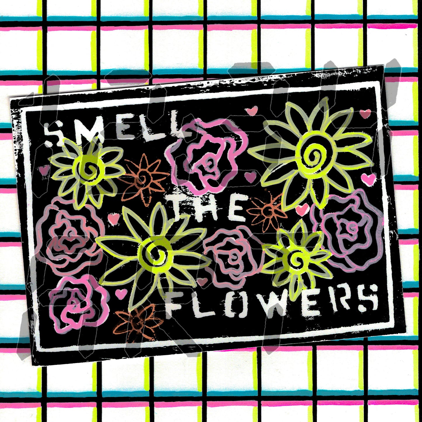 Smell The Flowers print