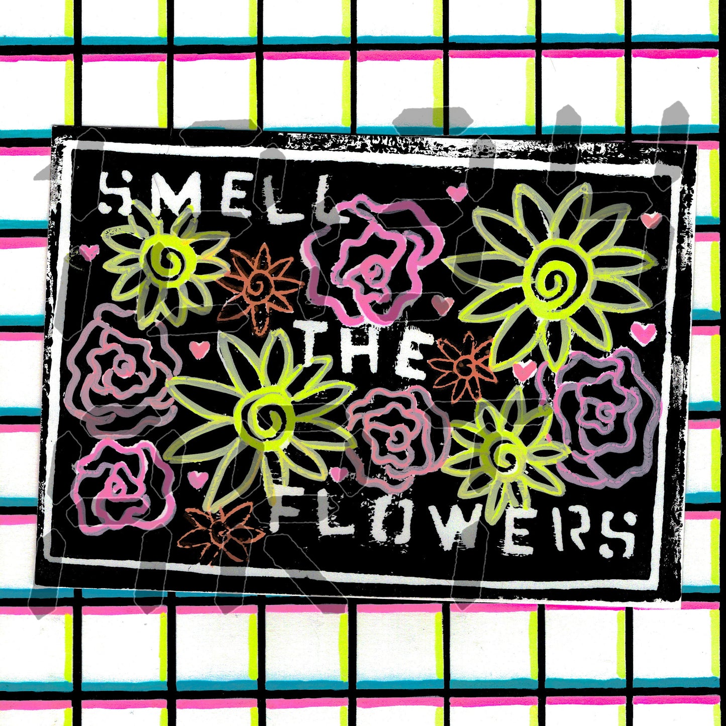 Smell The Flowers print